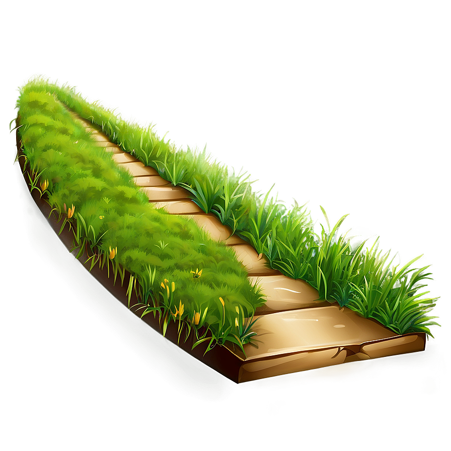 Grass Path Clipart Png 06272024 PNG Image