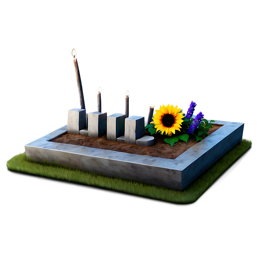 Grave With Flag Png Bko72 PNG Image