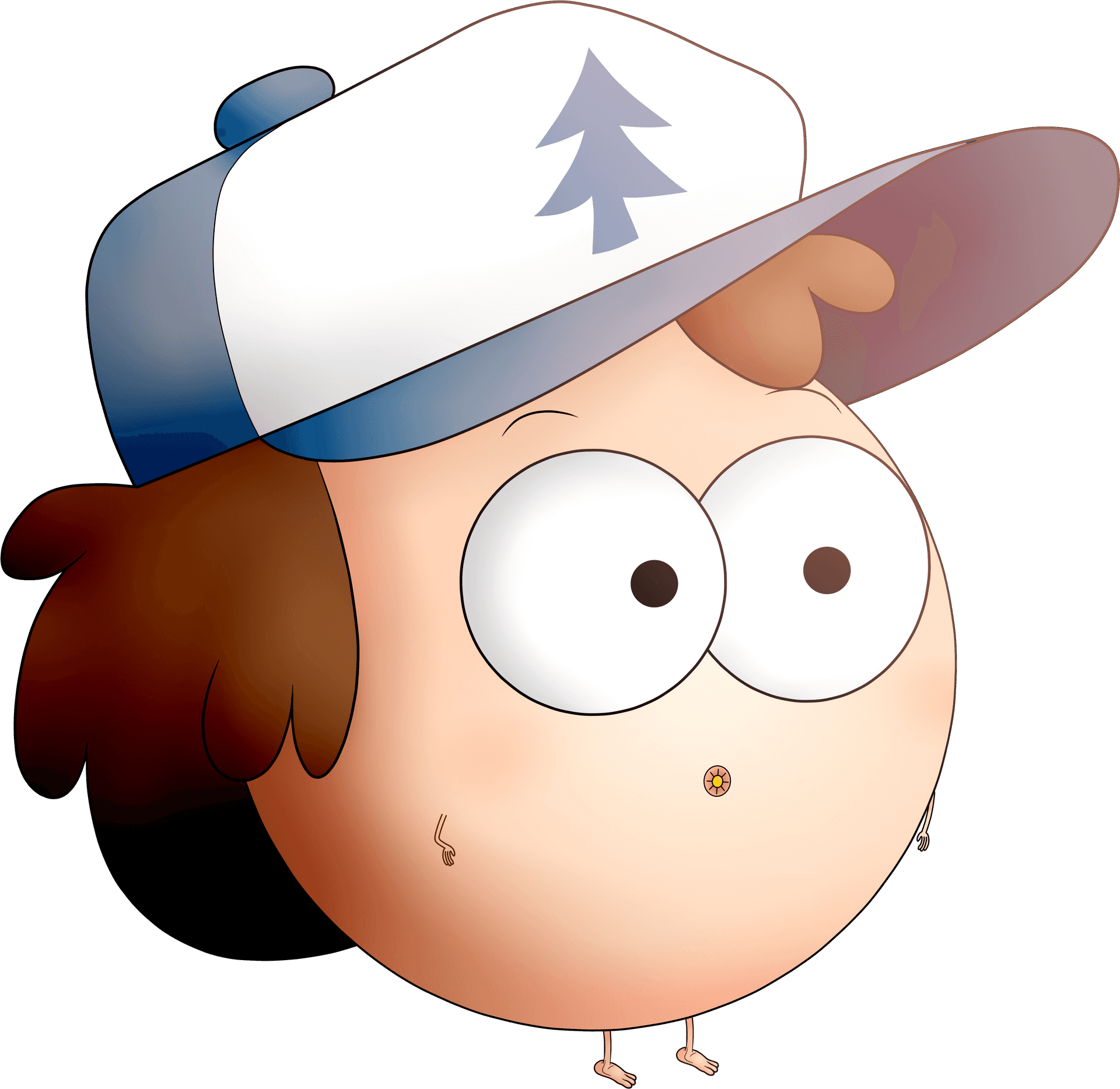 Gravity Falls Character Dipper Pines PNG Image