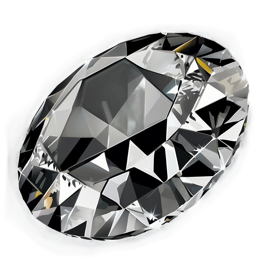 Grayscale Diamond Outline Png 19 PNG Image