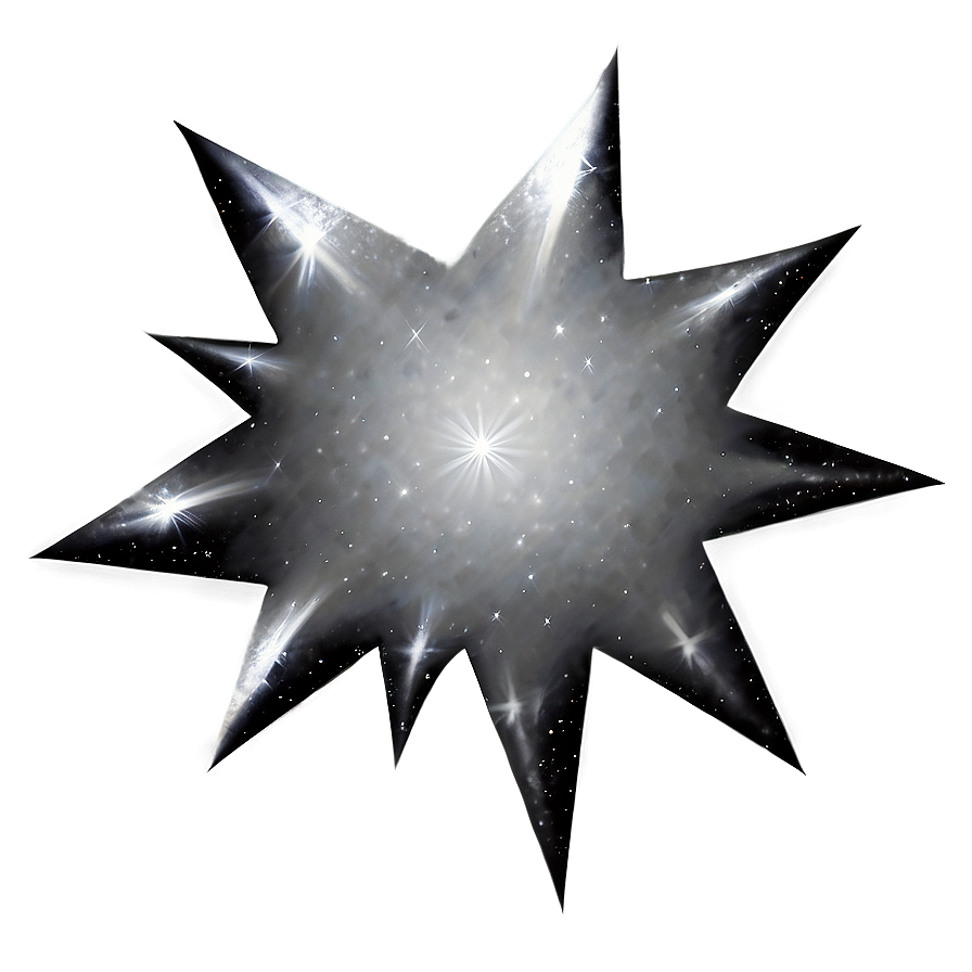 Grayscale Star Cluster Png Ocx24 PNG Image