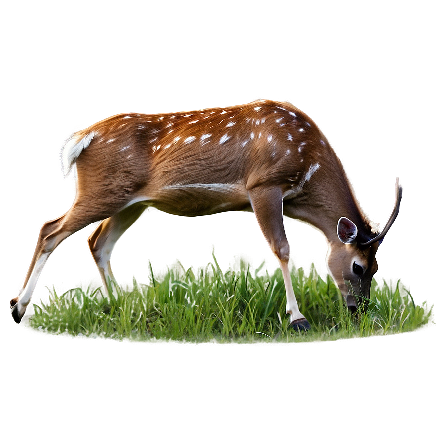 Grazing Deer Png 48 PNG Image