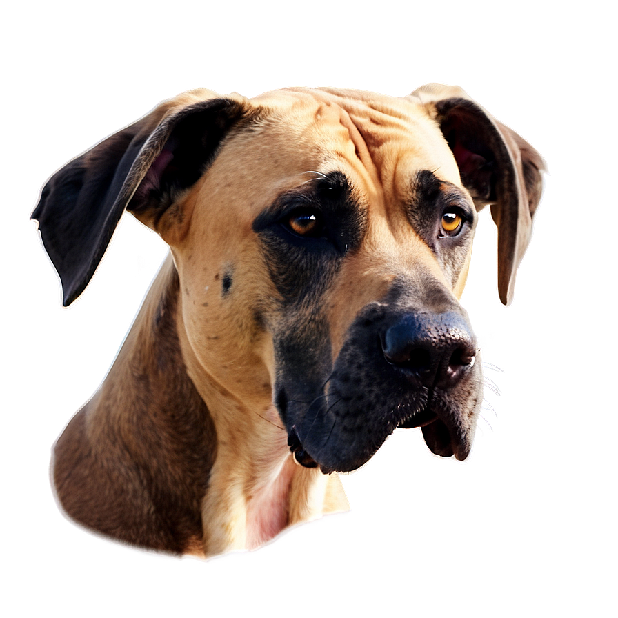 Great Dane At Beach Png 06212024 PNG Image