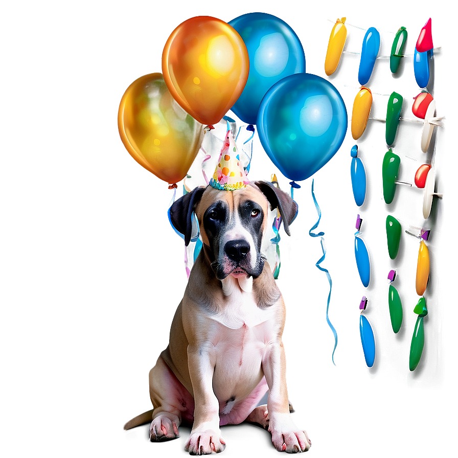 Great Dane Birthday Png 75 PNG Image