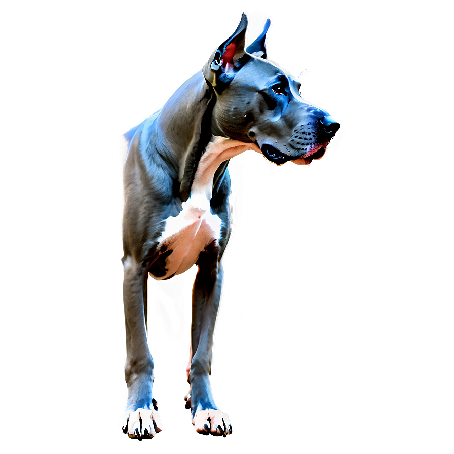 Great Dane Side View Png Chu PNG Image