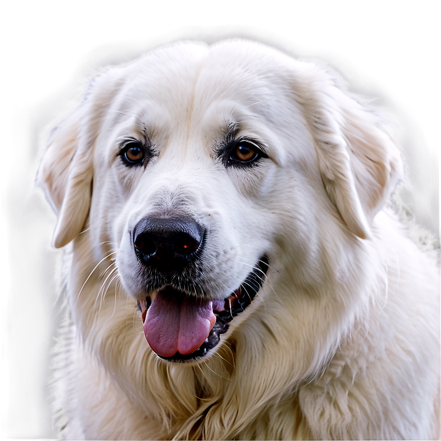 Great Pyrenees Enjoying Outdoors Png 57 PNG Image