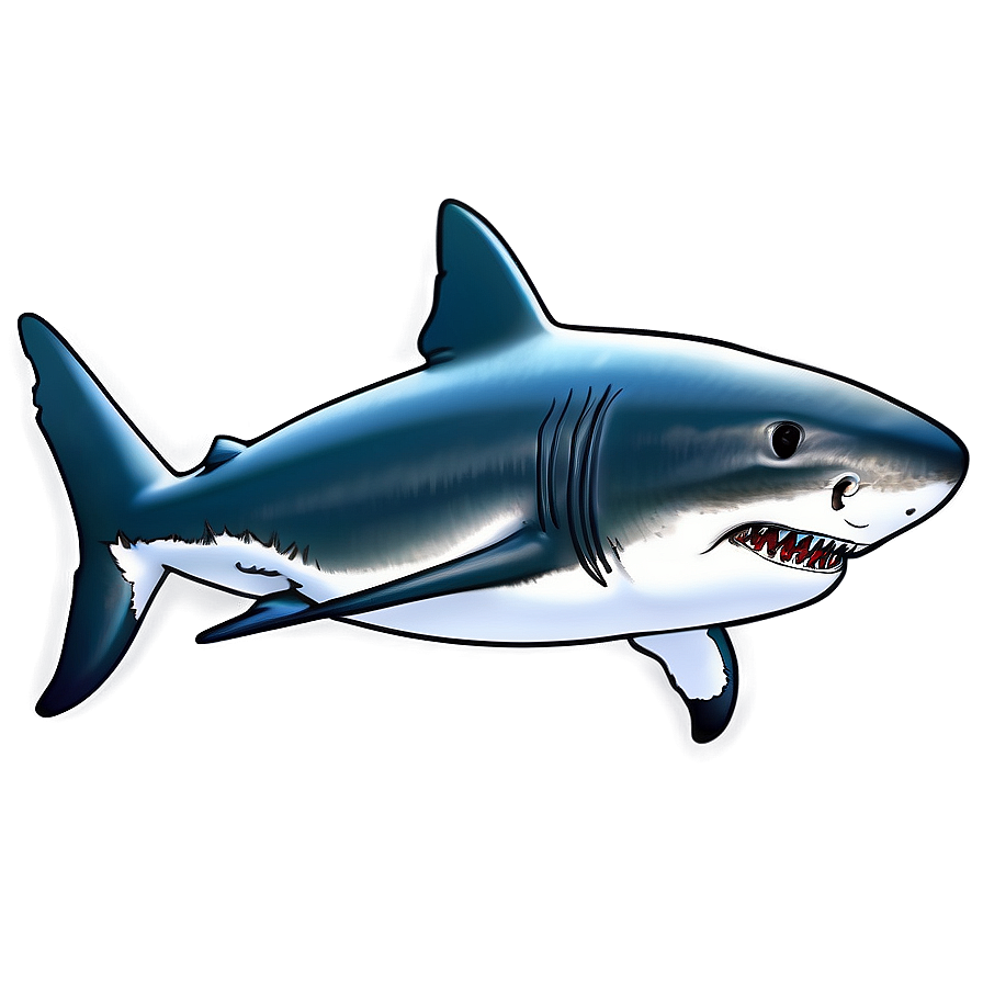 Great White Shark Infographic Png Thg69 PNG Image