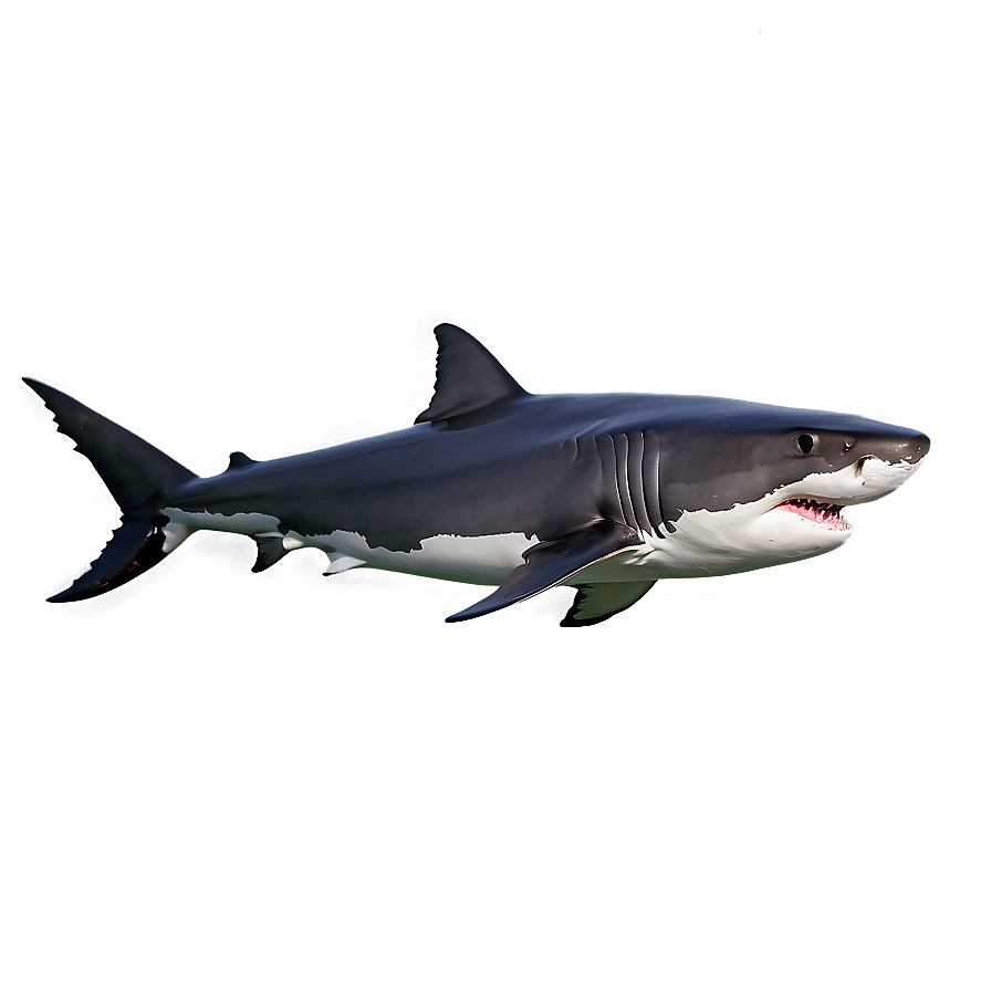 Great White Shark Profile Png Qky81 PNG Image