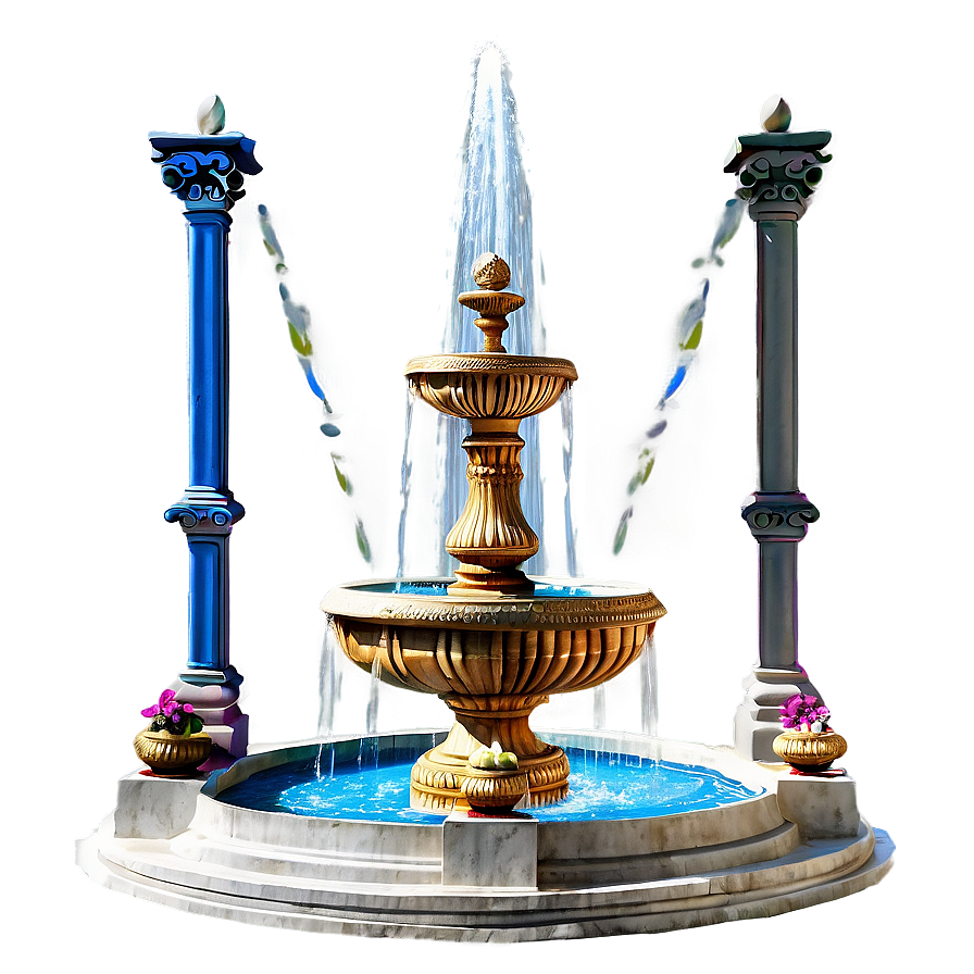 Greek Mythology Fountain Png 89 PNG Image