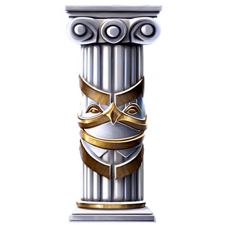 Greek Pillar Decoration Png 48 PNG Image