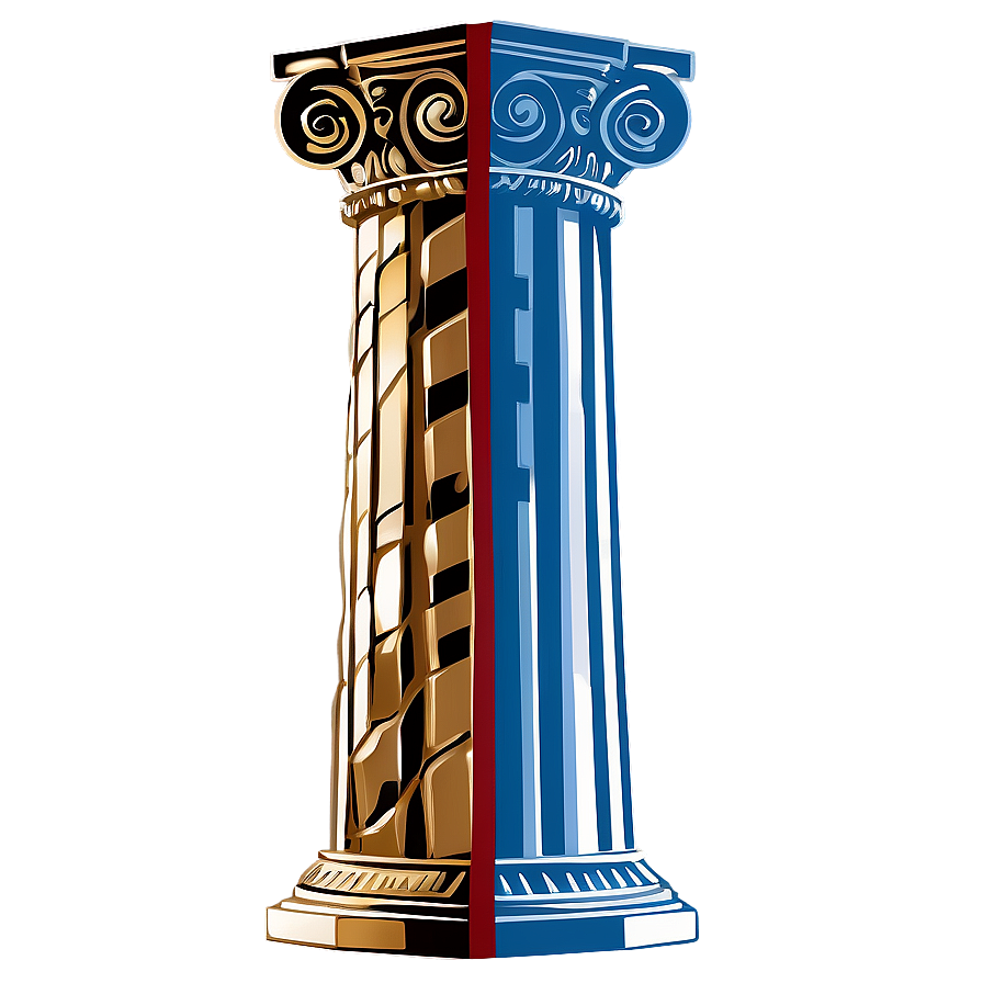 Greek Pillar Outline Png Sxt PNG Image