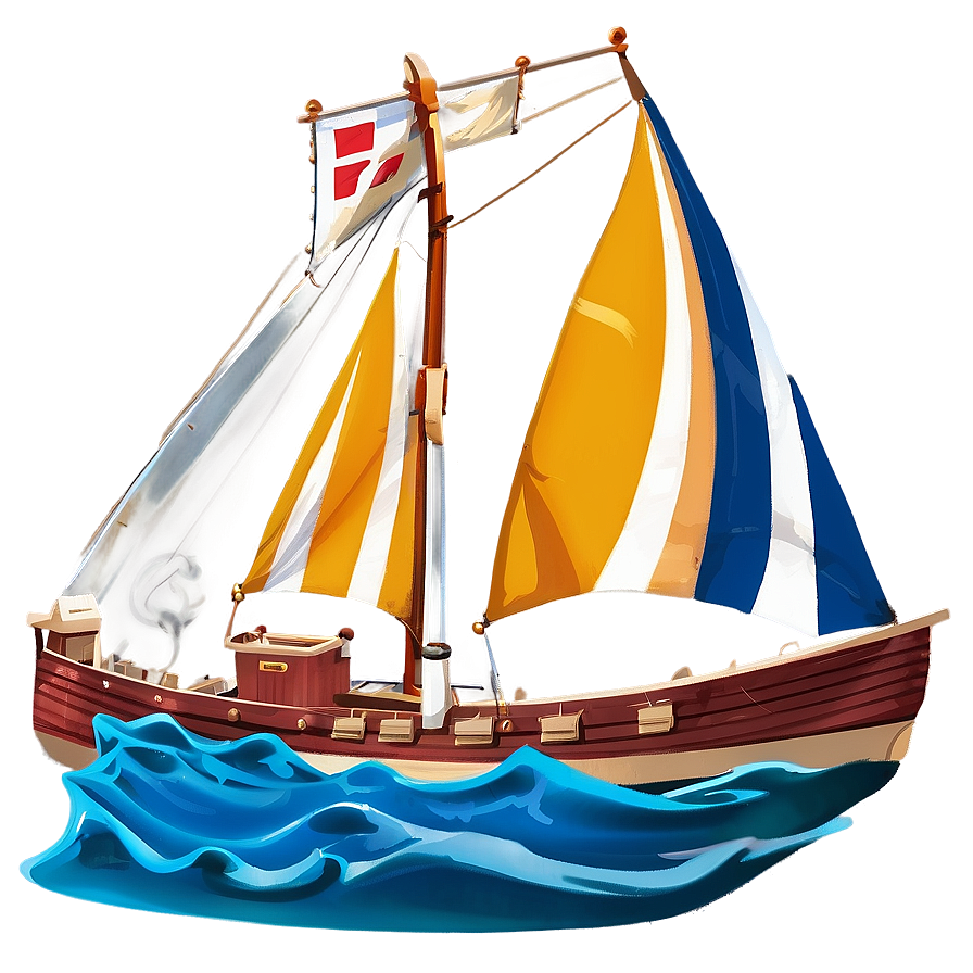 Greek Sailing Boat Png Jss36 PNG Image