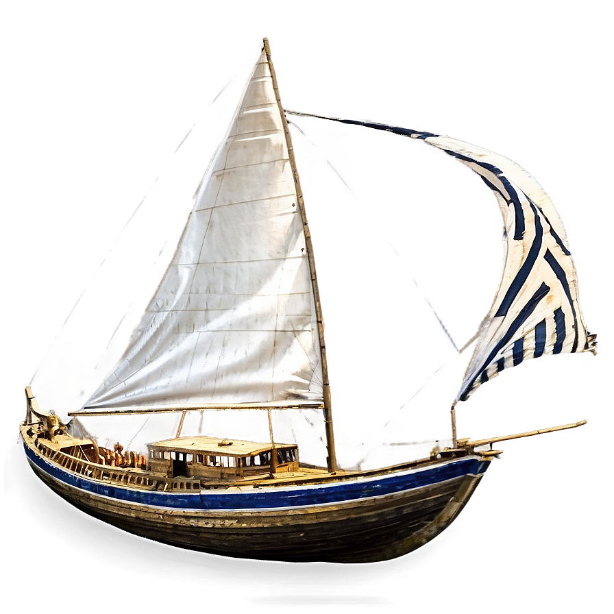 Greek Sailing Boat Png Ute75 PNG Image