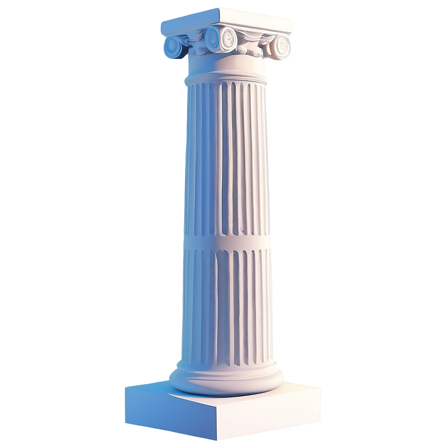 Greek Temple Pillar Png Gkt86 PNG Image