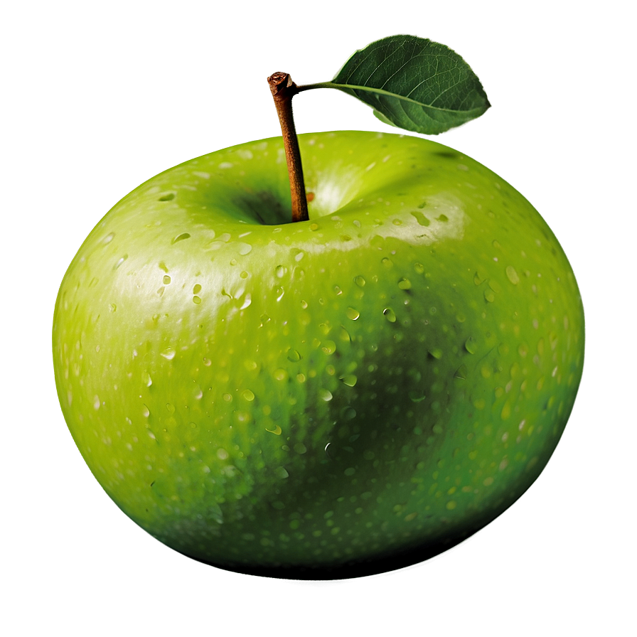 Green Apple C PNG Image