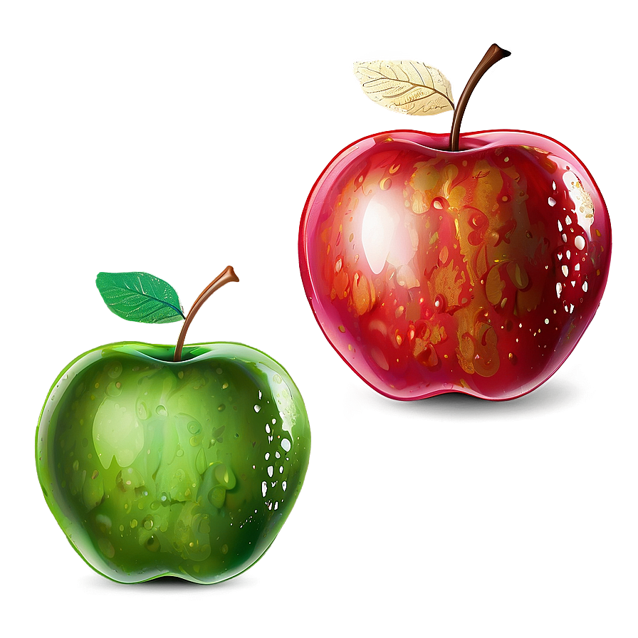 Green Apple Clipart Png Grs PNG Image