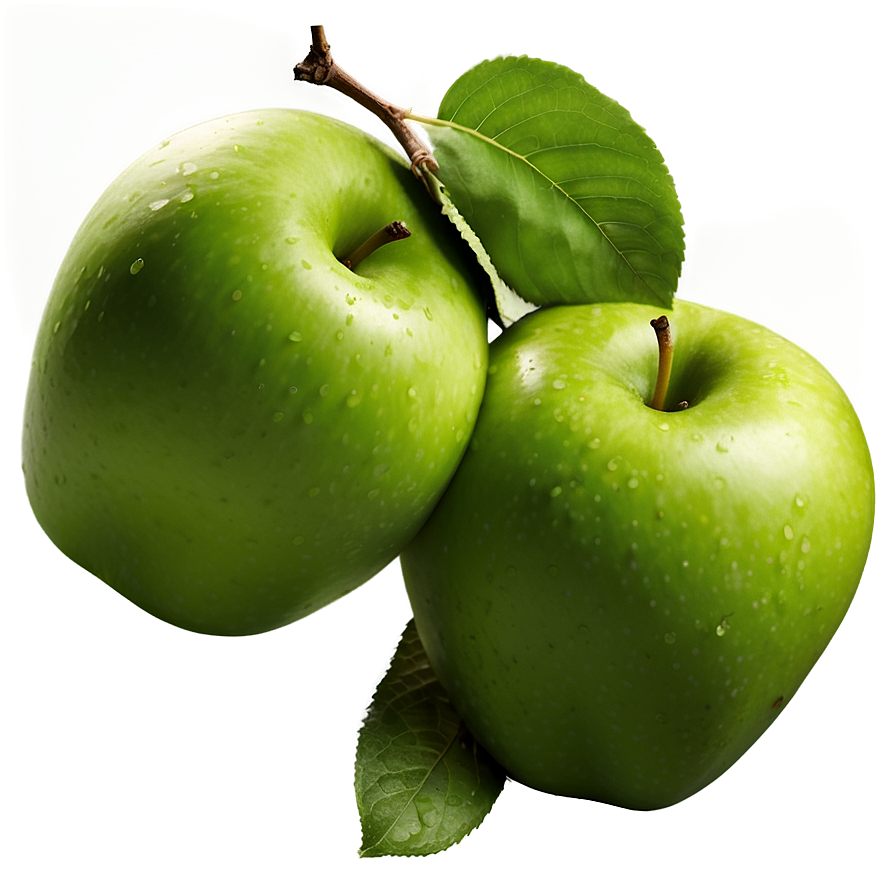 Green Apple On Tree Png Wly1 PNG Image