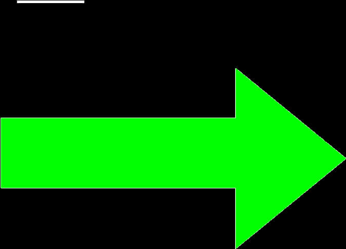 Green Arrow Direction Sign PNG Image