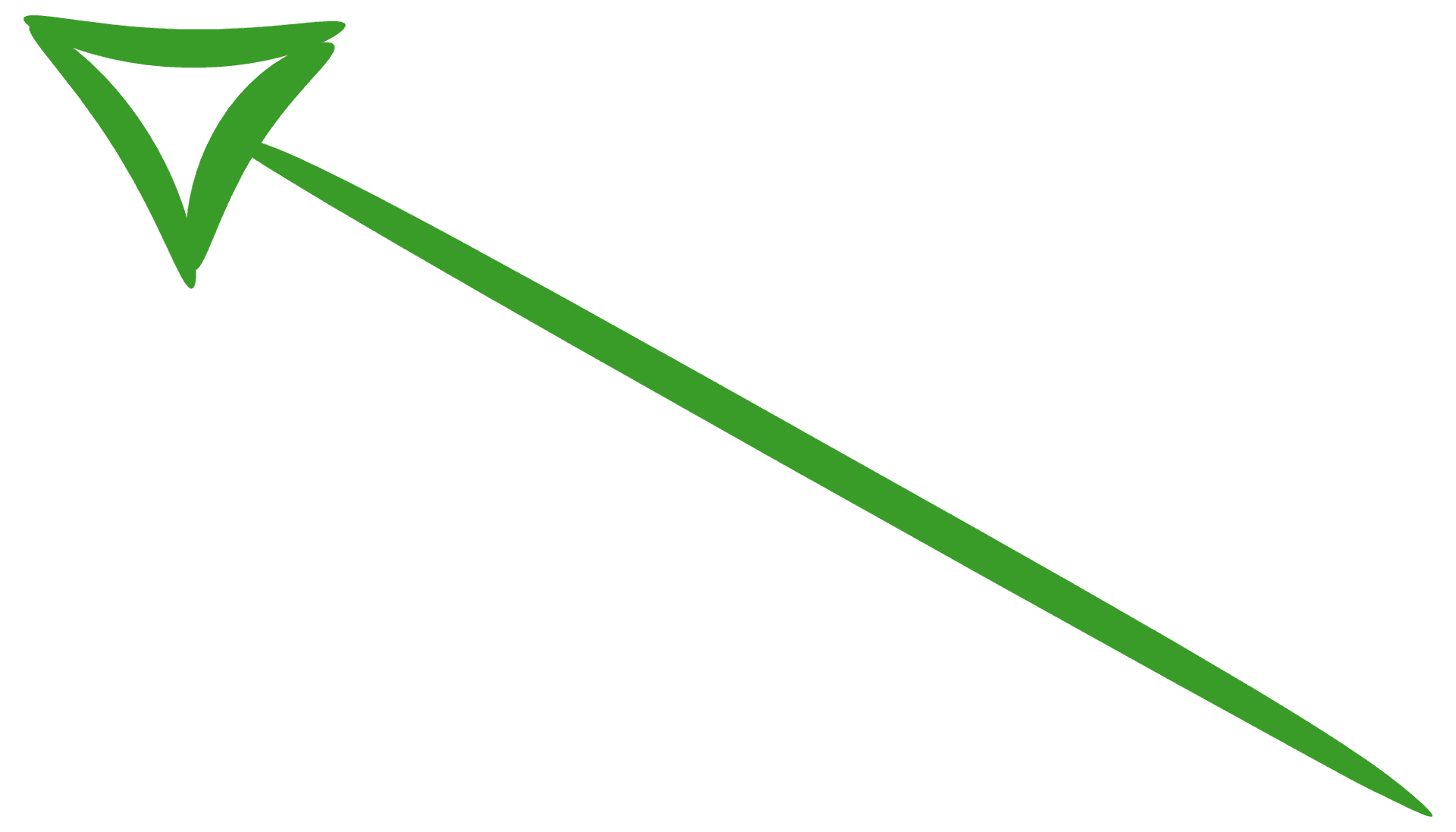 Green Arrow Graphicon Blue Background PNG Image