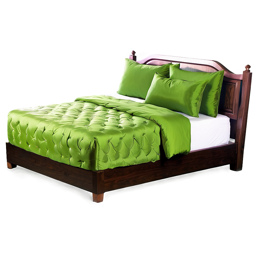 Green Bed Sheets Png Sup PNG Image