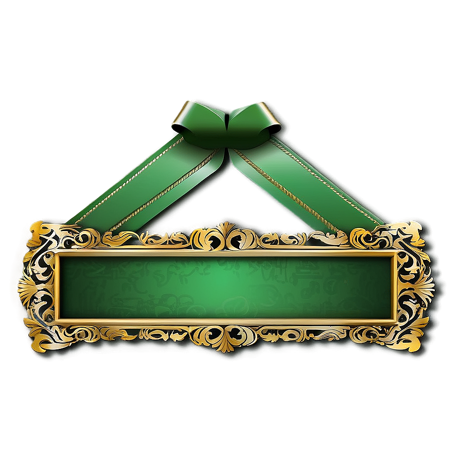 Green Certificate Frame Png Flk PNG Image