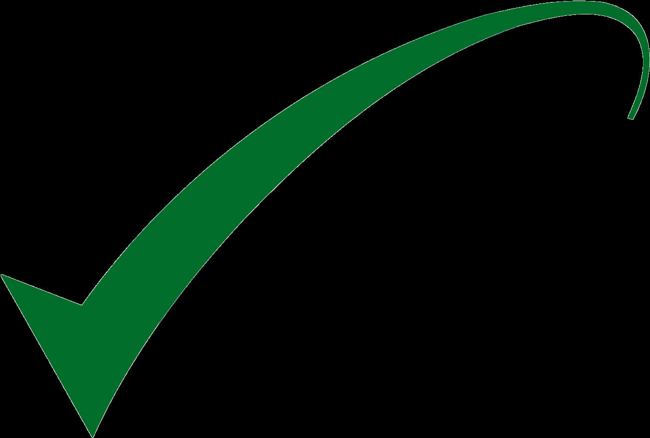 Green Checkmark Graphic PNG Image