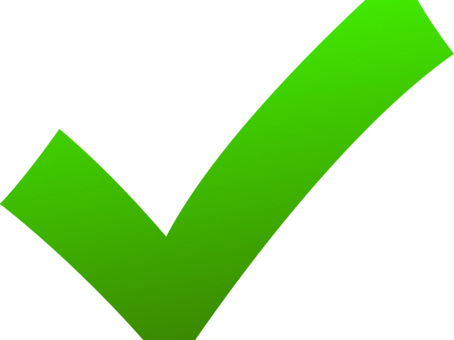 Green Checkmark Graphic PNG Image