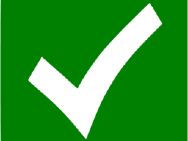 Green Checkmark Icon PNG Image