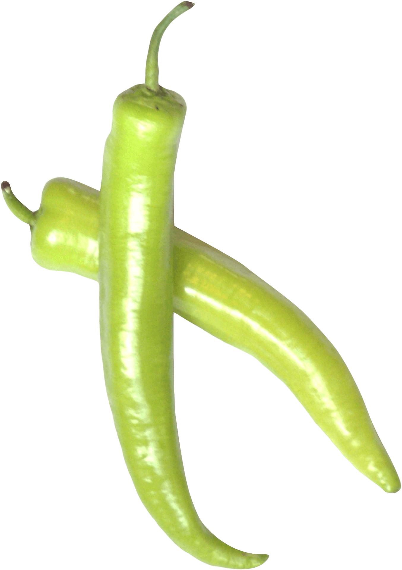 Green Chili Peppers PNG Image