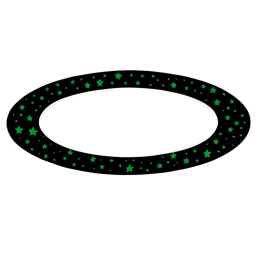 Green Circle With Stars Png Ihc85 PNG Image