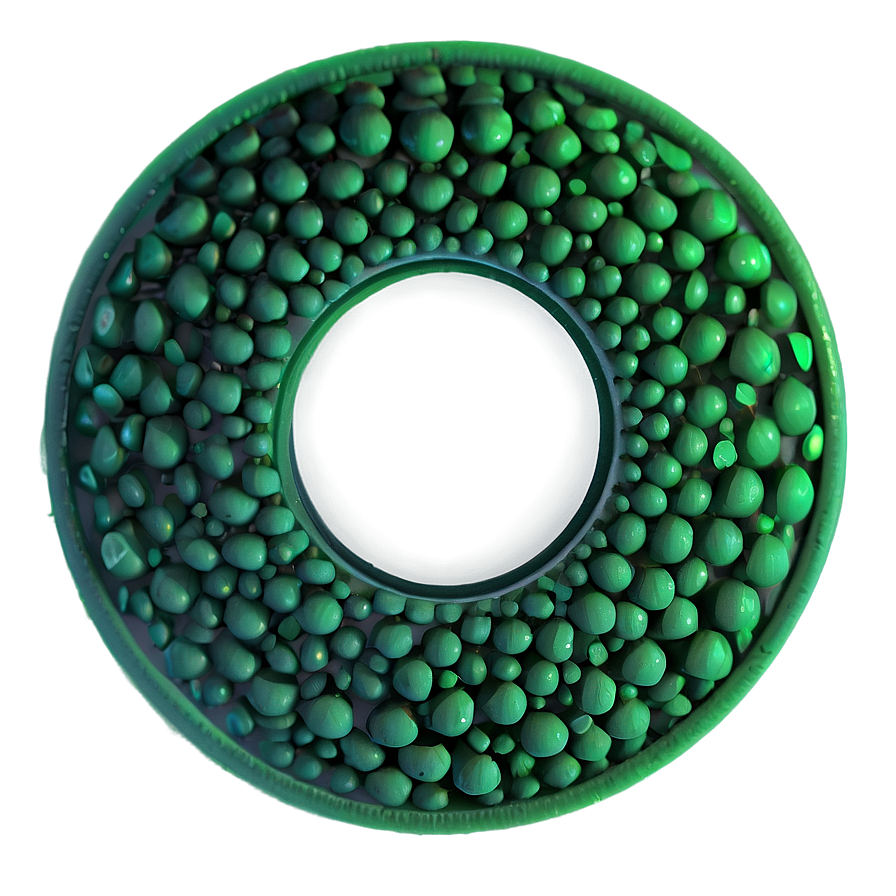 Green Dotted Circle Png Bnv41 PNG Image