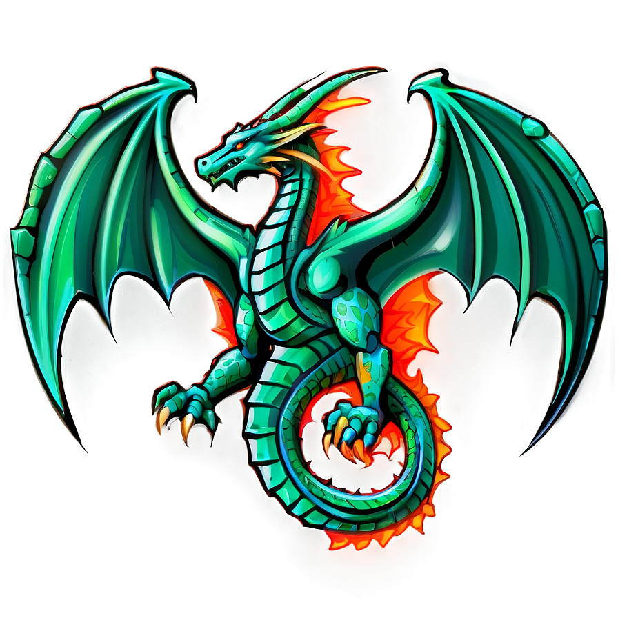 Green Dragon Emblem Png Khh PNG Image