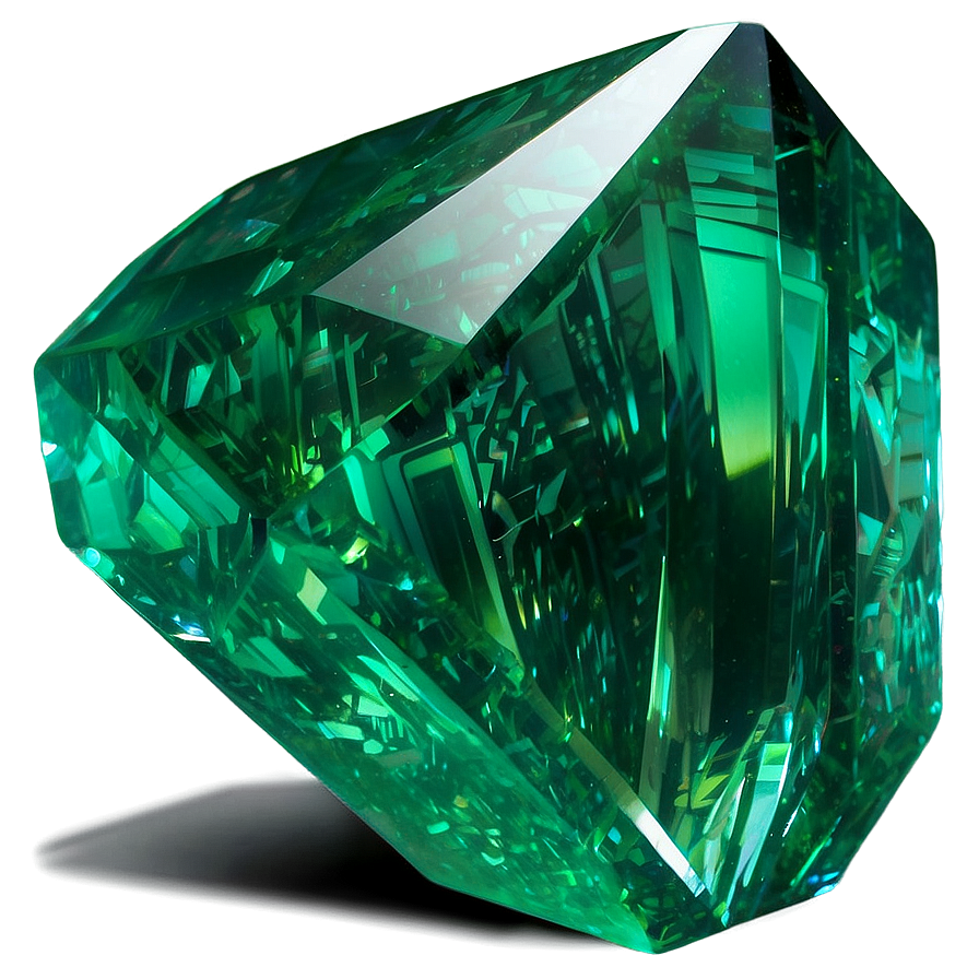 Green Emerald Crystal Png Hqu PNG Image