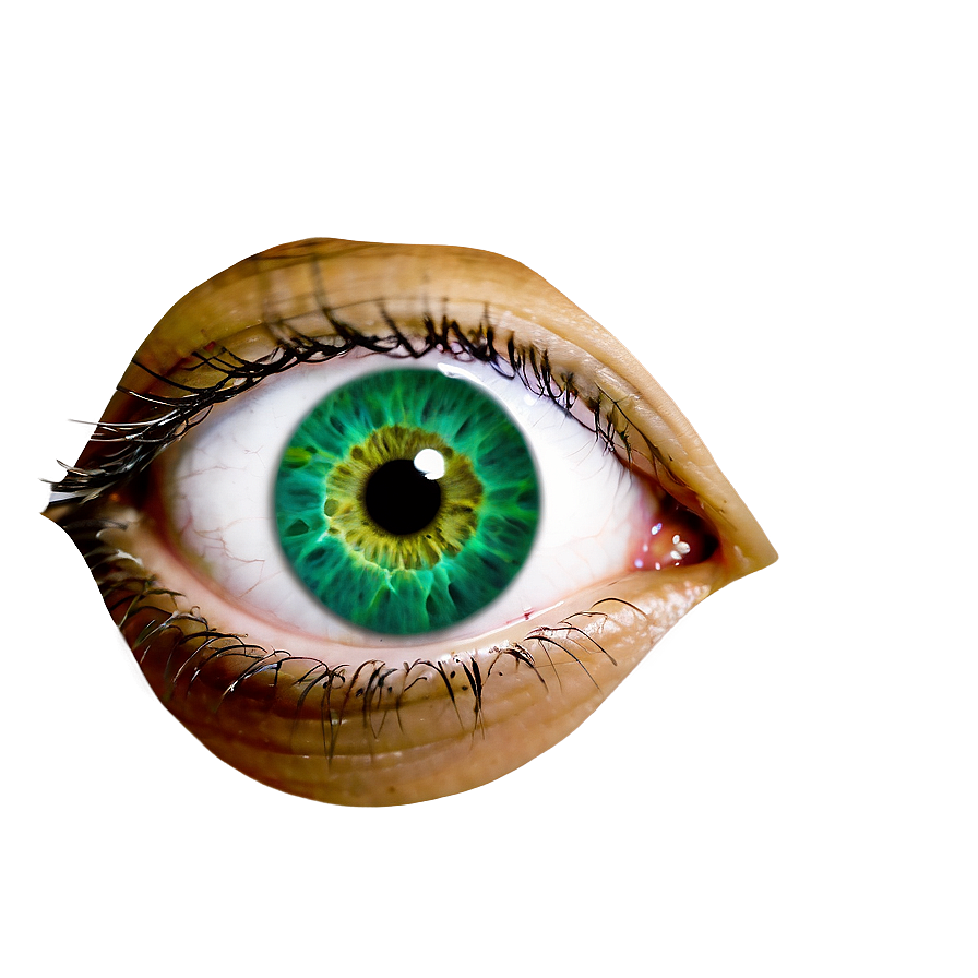 Green Eye Full Of Mystery Png Tky PNG Image