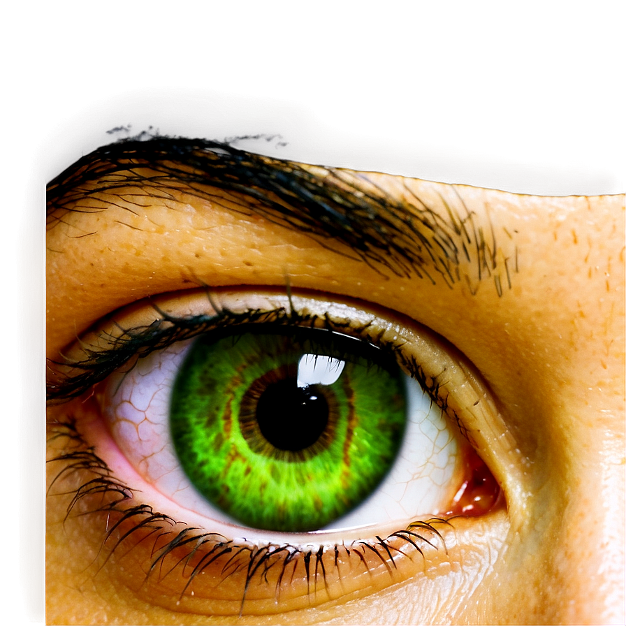 Green Eye Glare Png Fef28 PNG Image