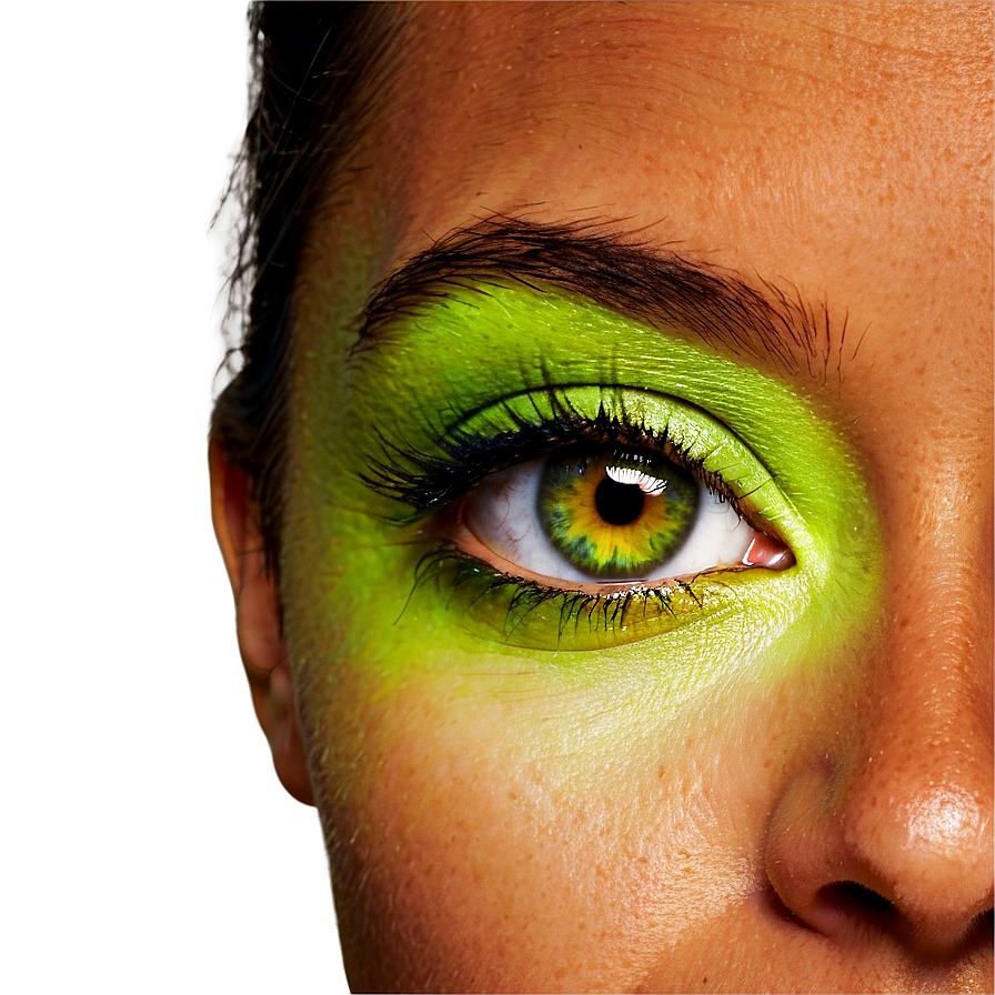 Green Eye With Spectacular Highlights Png Clg PNG Image