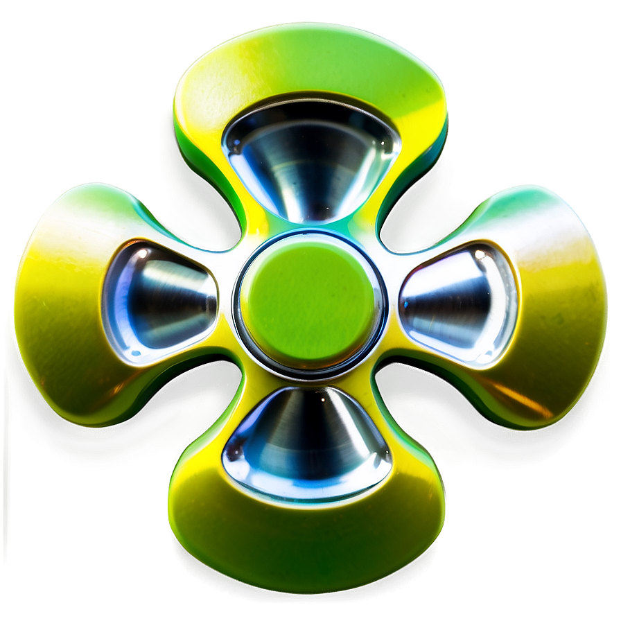 Green Fidget Spinner Png 61 PNG Image