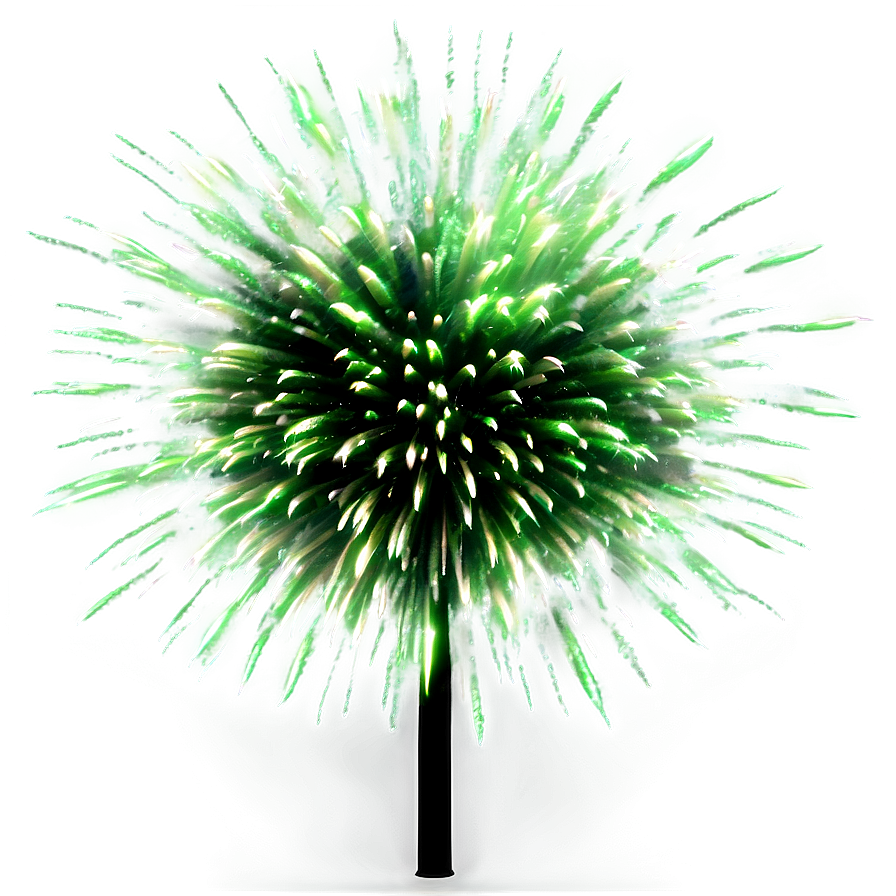 Green Firework Explosion Png 76 PNG Image