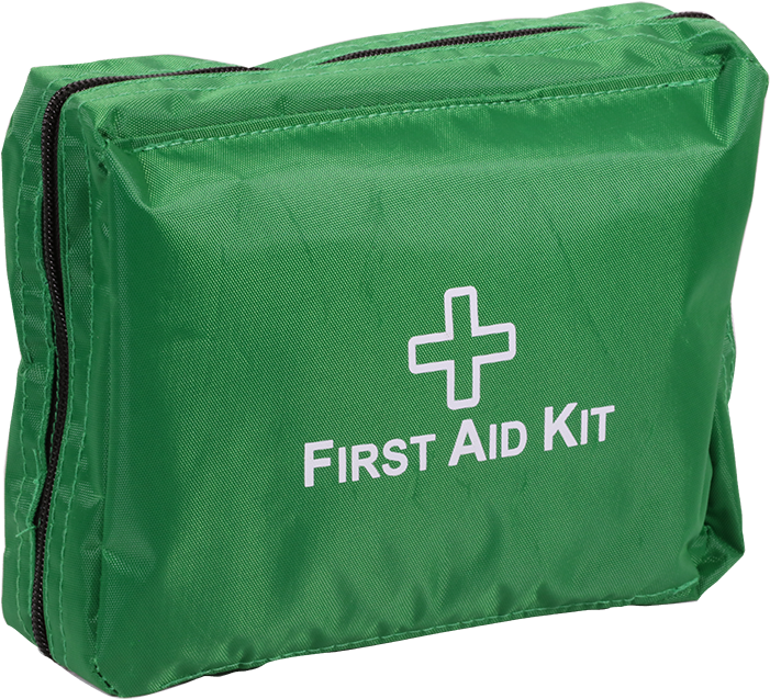 Green First Aid Kit Bag PNG Image