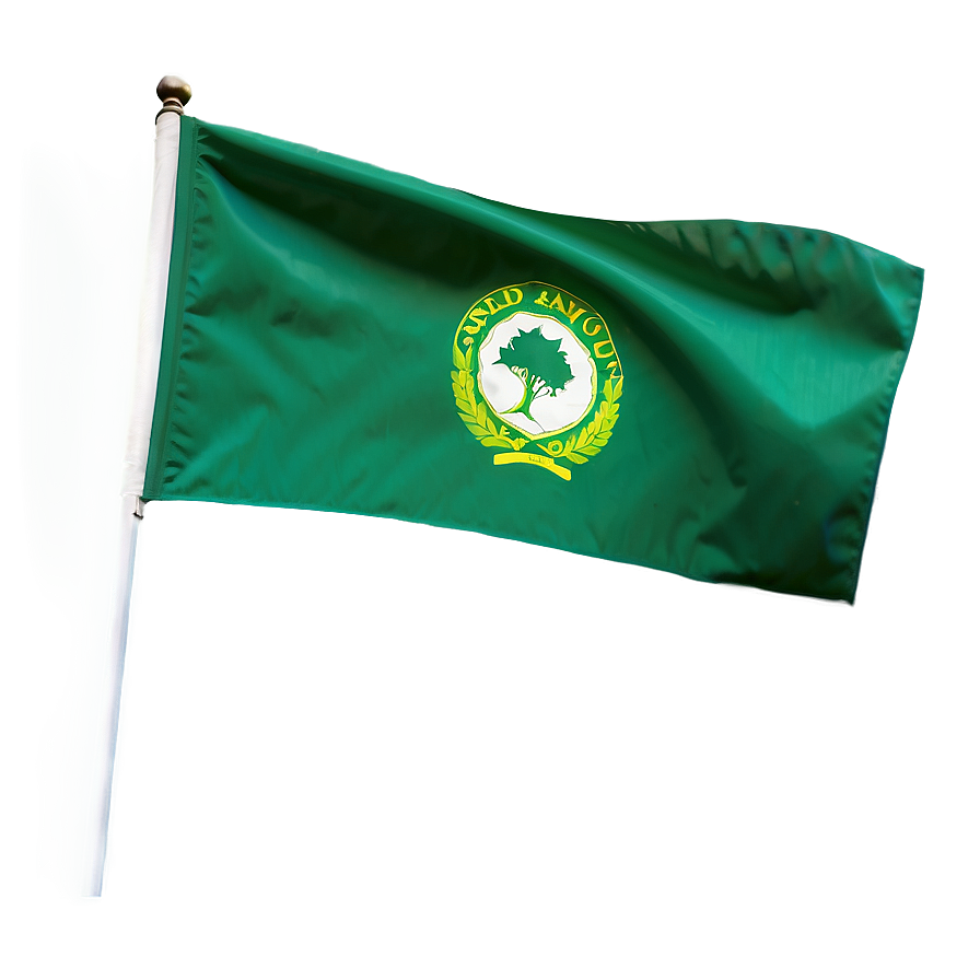 Green Flag B PNG Image