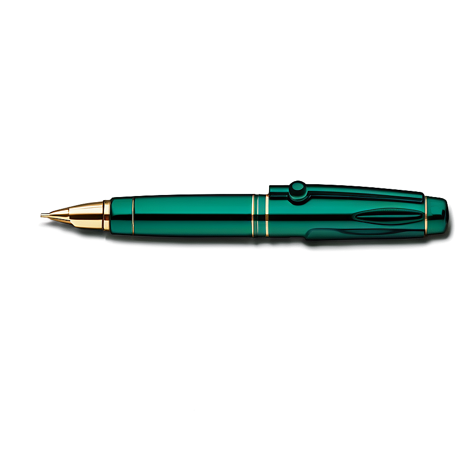 Green Flair Pen Png 06292024 PNG Image