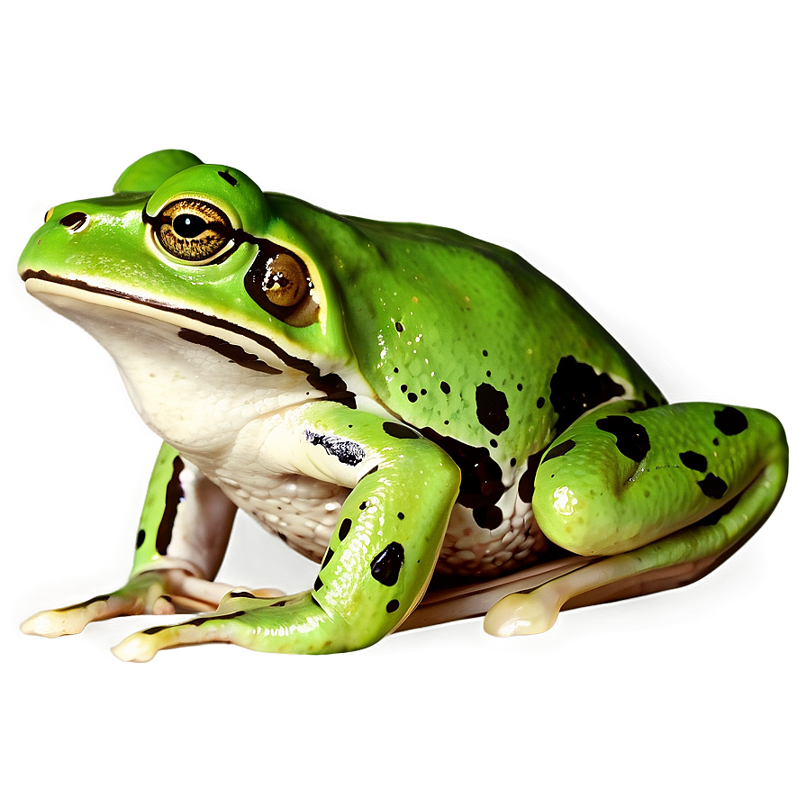 Green Frog Clipart Png Ele PNG Image