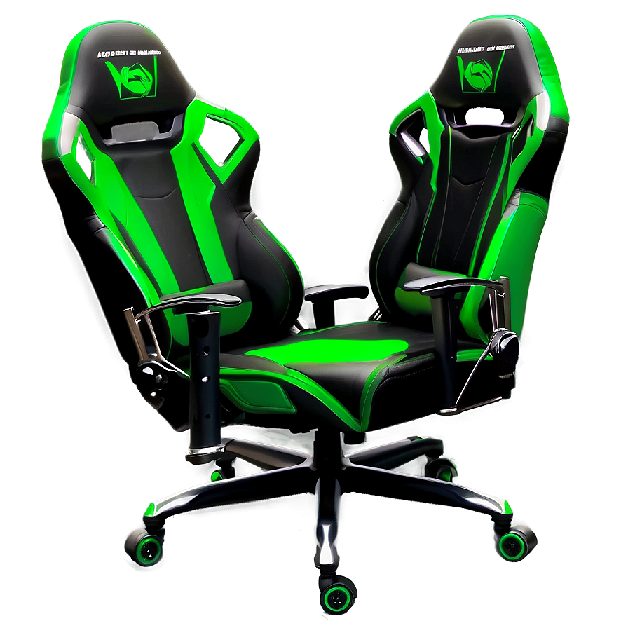 Green Gaming Chair Png 05252024 PNG Image