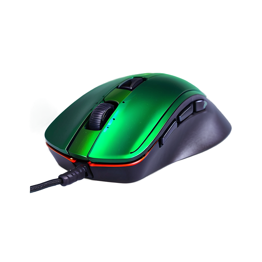 Green Gaming Mouse Png 83 PNG Image