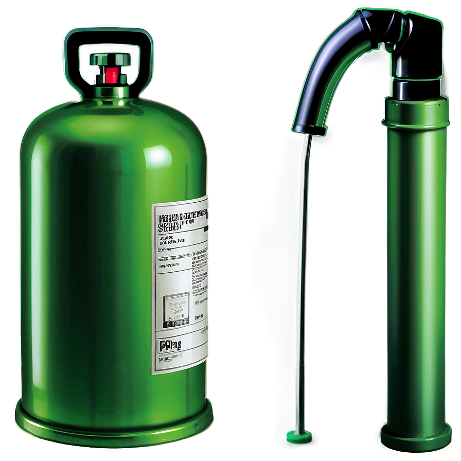 Green Gas Png Ebh55 PNG Image