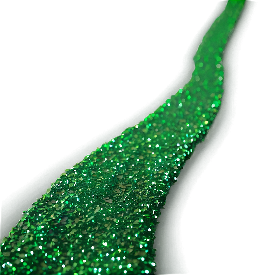 Green Glitter Line Path Png 06272024 PNG Image