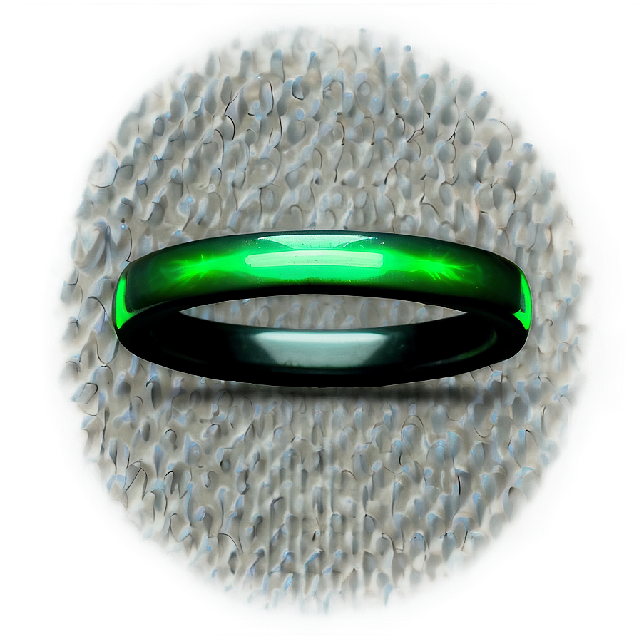 Green Glow Ring Png 06262024 PNG Image