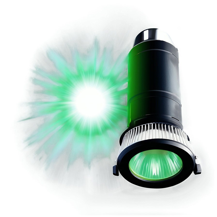 Green Glow Spotlight Png Esr PNG Image