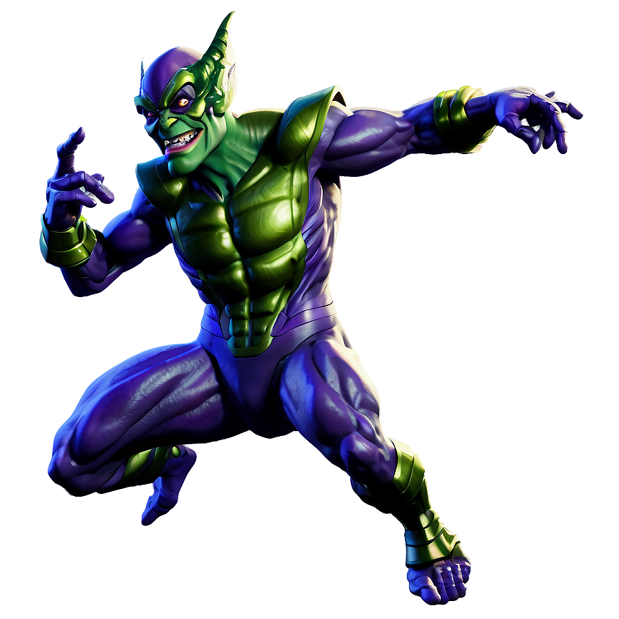 Green Goblin Art Png 06112024 PNG Image