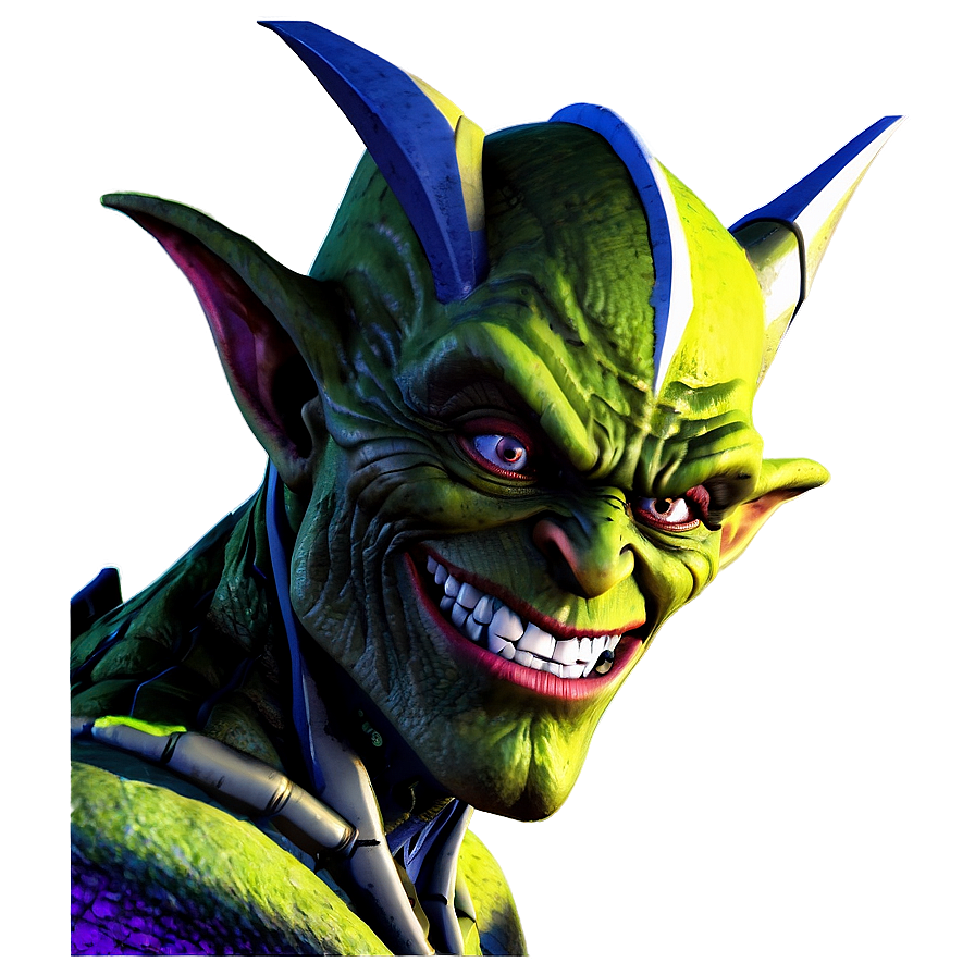 Green Goblin Art Png 16 PNG Image